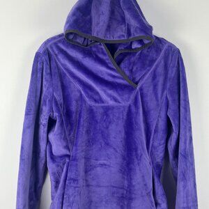 Colmar Thermotec Sweater Size M Purple Hooded Long Sleeve